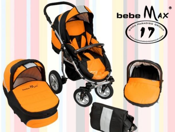 Детская коляска DPG Bebe Max 2в1 3в1 расцветка 17